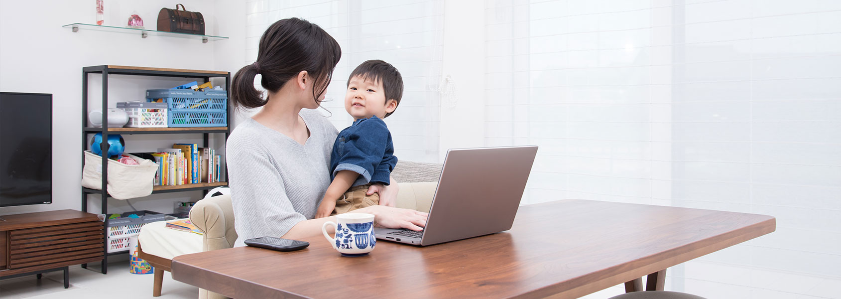 母親と子ども