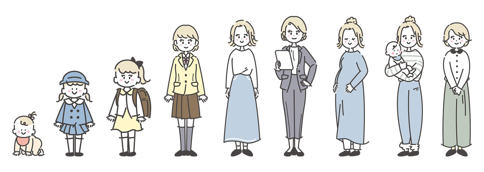 女性のライフステージ