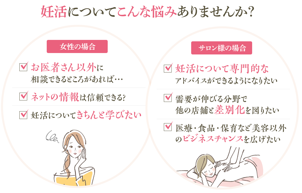 妊活についてこんな悩みありませんか？